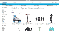 Desktop Screenshot of nordic-sport.dk