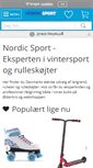 Mobile Screenshot of nordic-sport.dk